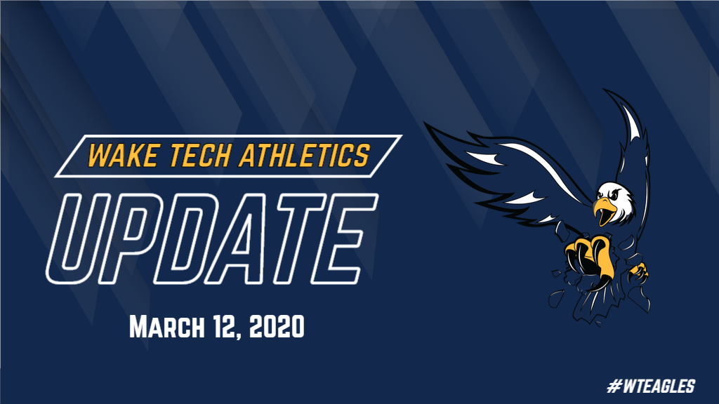 Wake Tech Athletic Activities Suspended Through April 5