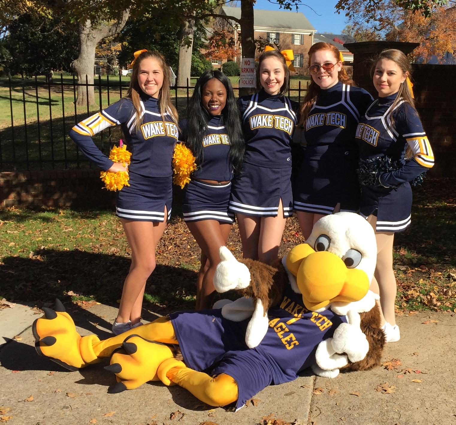 Wake Tech Eagles Coed Cheerleading and Mascot Team Tryouts!