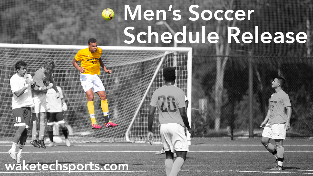 Men's soccer schedule release