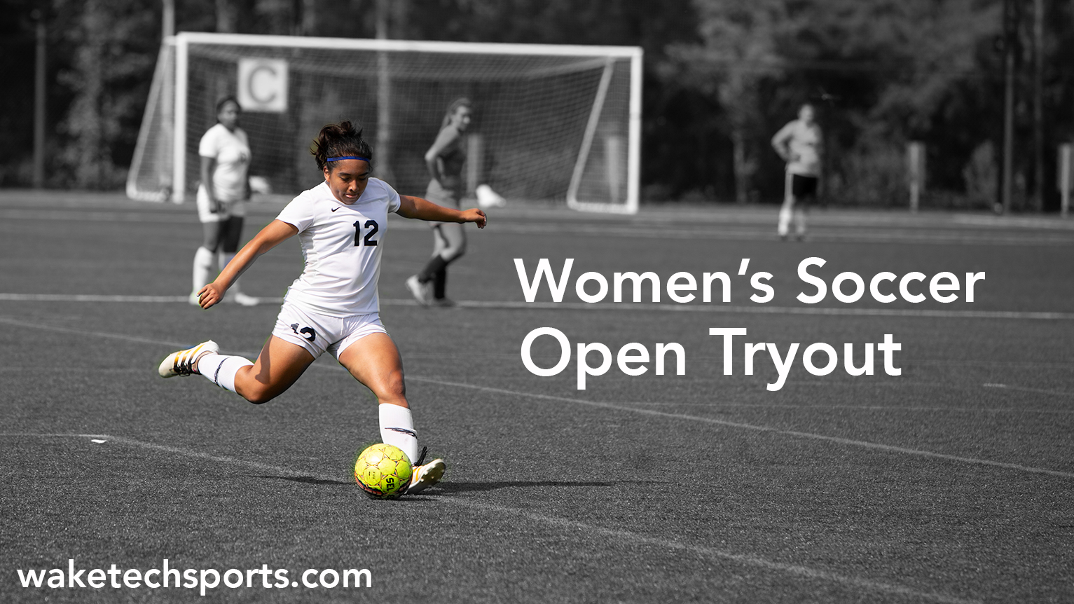 Women's soccer open tryouts.