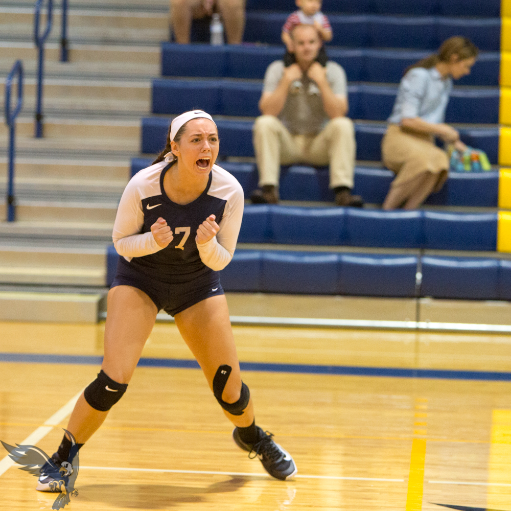 Volleyball Climbs to Fourth in Conference