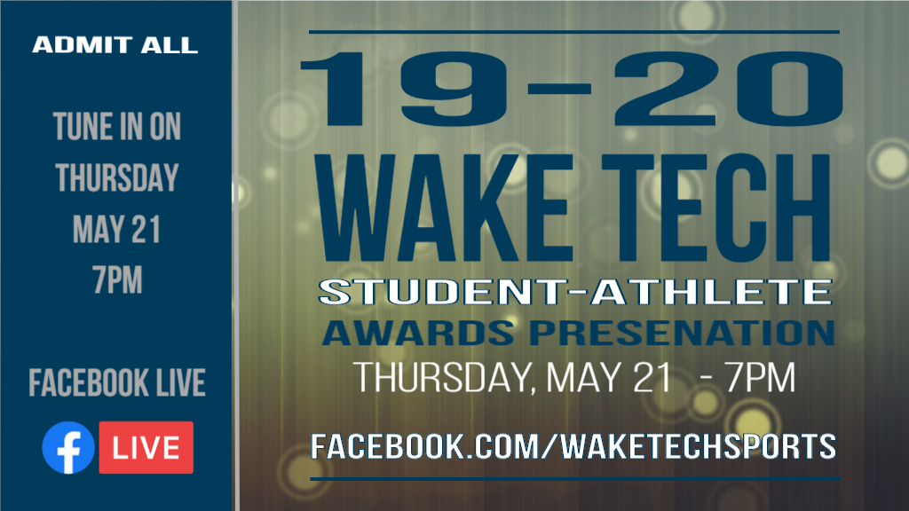 Wake Tech Athletics 2019-20 Student Athlete Awards Presentation