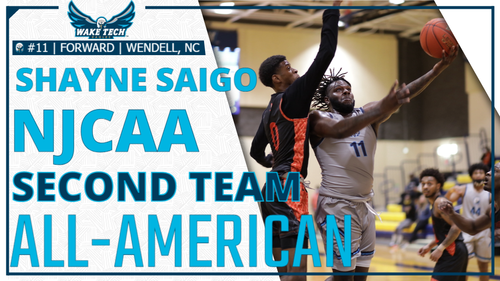 Shayne Saigo named NJCAA Second Team All-America
