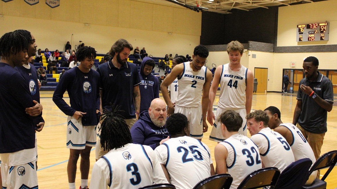 Wake Tech Timeout huddle