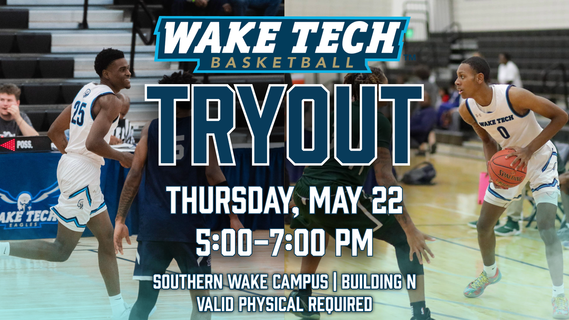 Men's Basketball to hold tryouts on May 22