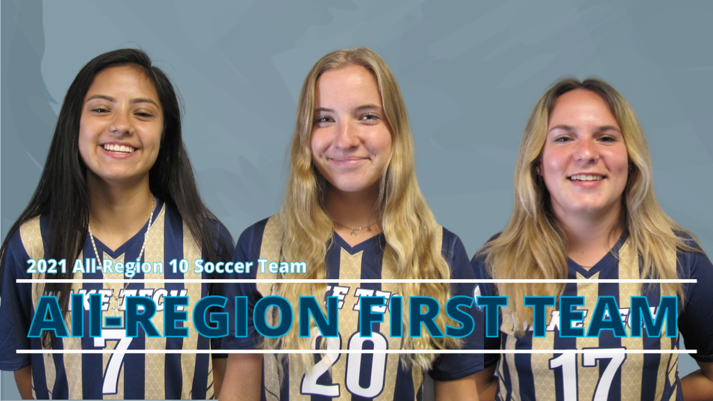 Aimy Nunez Molina, Josannah (Josi) Higgins, and Abby Burns were each named to the 2021 All-Region 10 Women?s Soccer First Team.