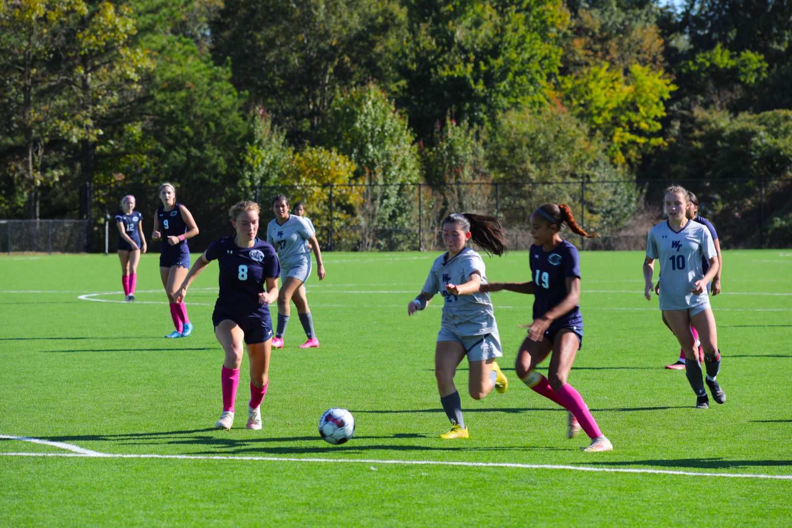 Women's Soccer soars into championship game with 4-1 win over Louisburg